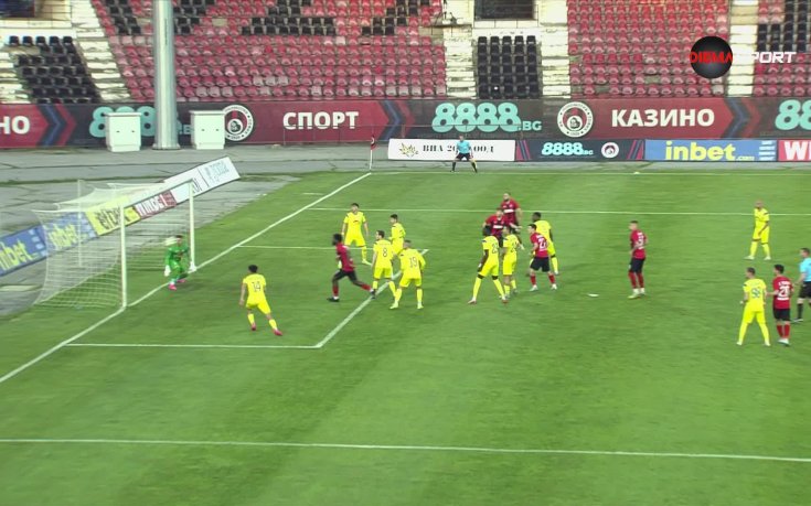 Локомотив София - Крумовград 3:0 /първо полувреме/