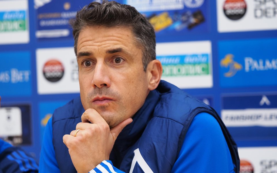 Пресконференция на треньора на Левски Хулио Веласкес преди гостуването на Лудогорец, 01.05.2025 г.