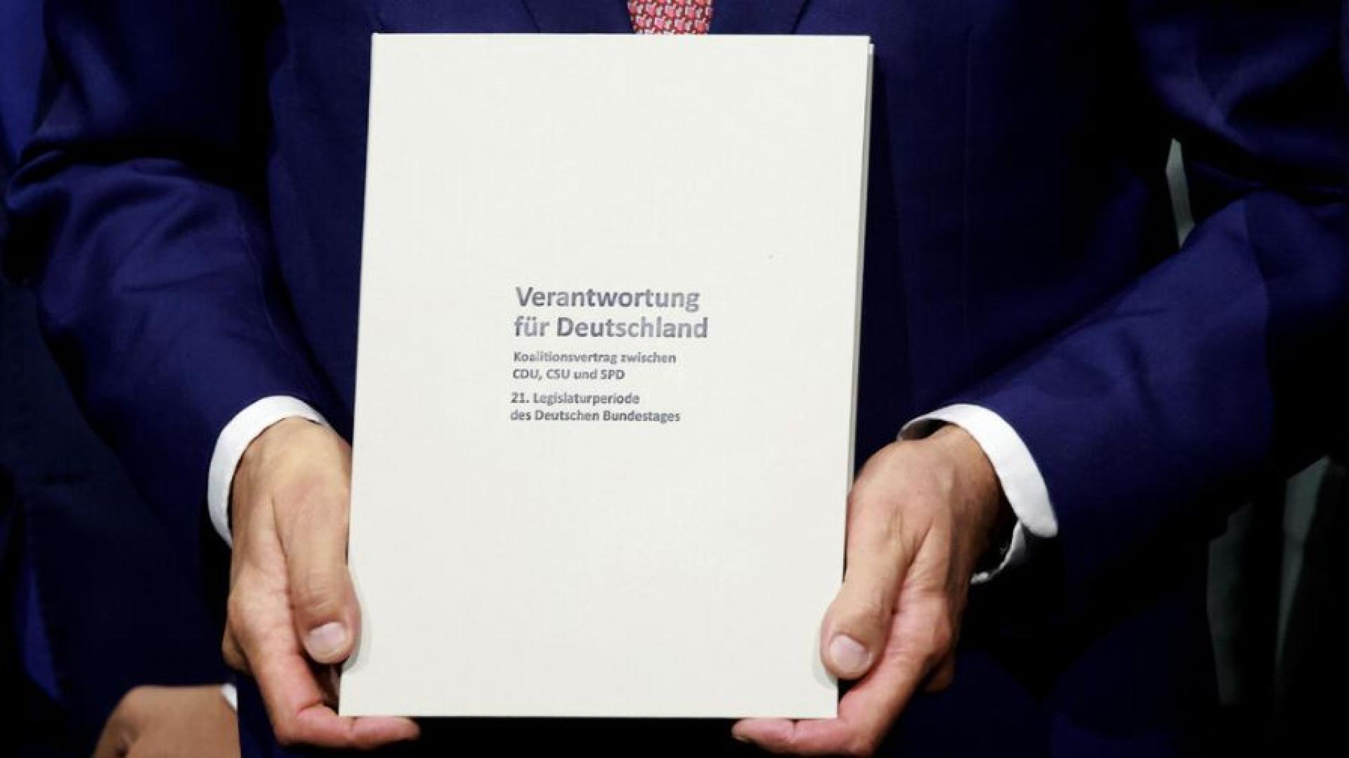 Консерваторите на следващия канцлер на Германия Фридрих Мерц и центристките