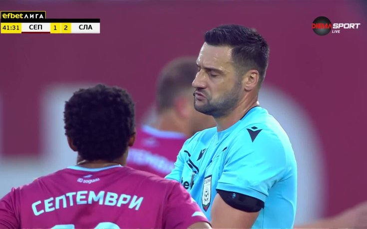 Отмениха гол на Славия