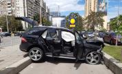 Тежка катастрофа с поне 6 коли край "Руски паметник" в София