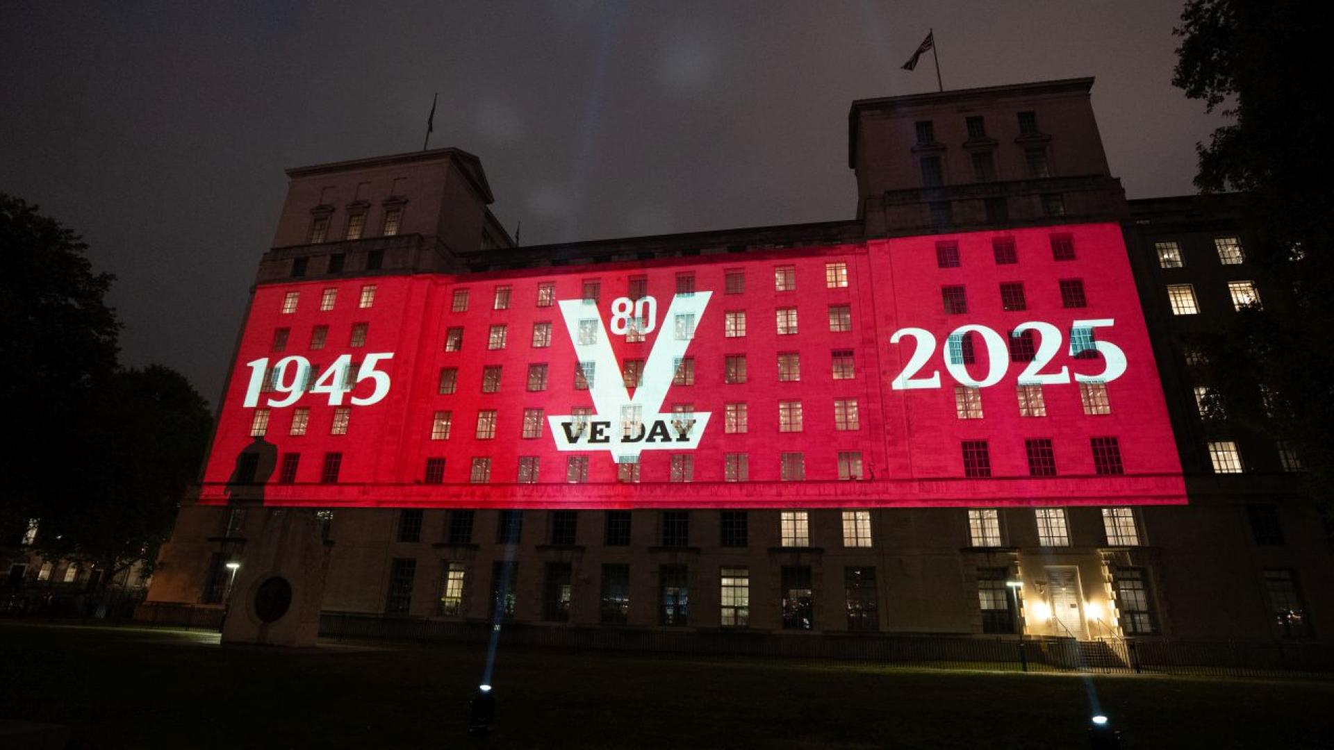 Държавите победители във Втората световна война през 1945 г отбелязват