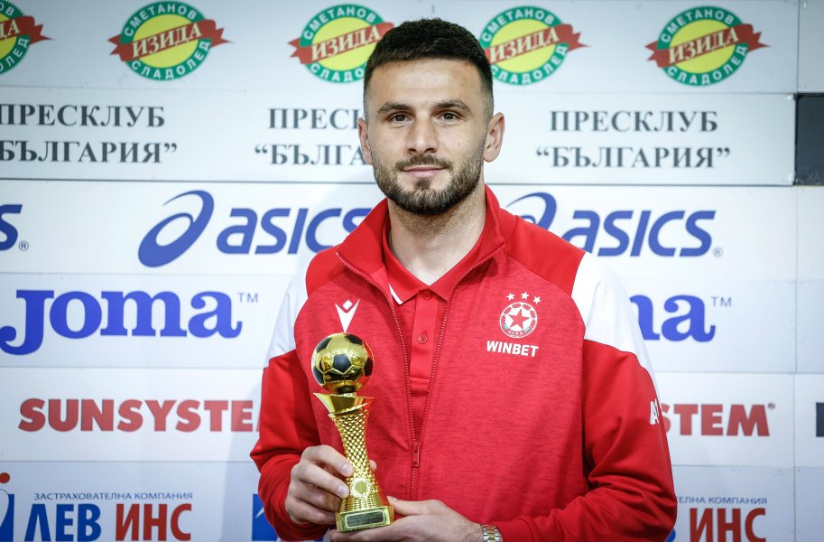 Защитникът на ЦСКА Лумбард Делова е Играч номер 1 на1