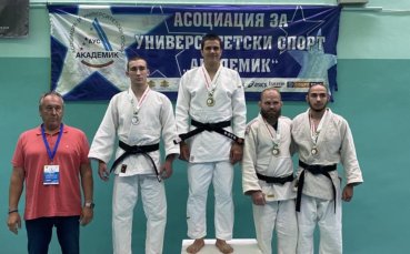 Тервел Замфиров отново е студентски шампион и на джудо
