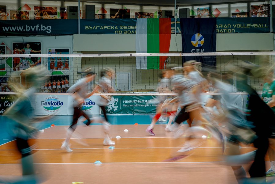 Открита тренировка на женския национален отбор по волейбол1