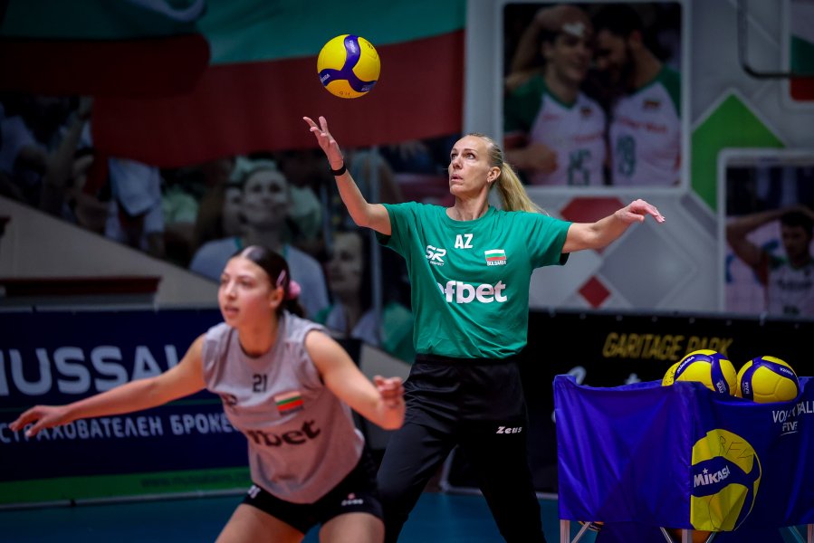 Открита тренировка на женския национален отбор по волейбол1