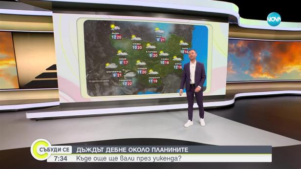 Прогноза за времето (10.05.2025 - сутрешна)