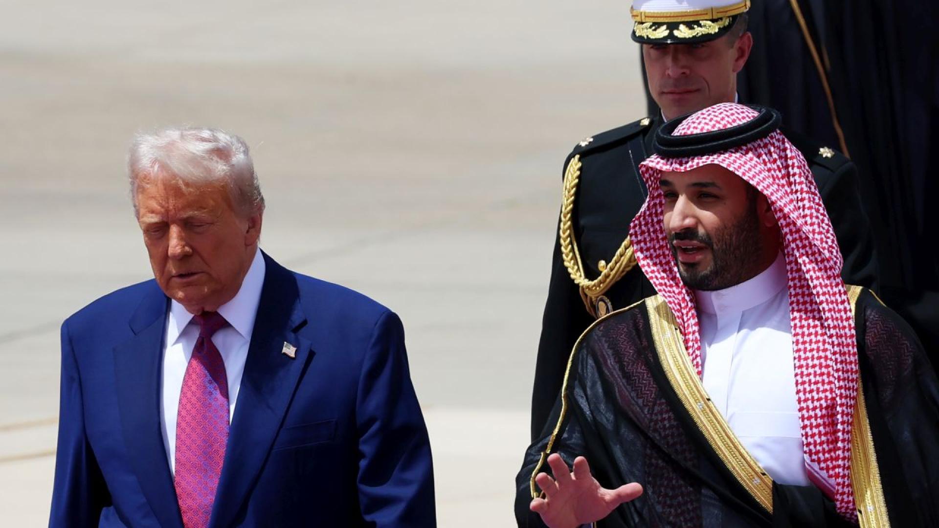 Престолонаследникът на Саудитска Арабия Мохамед бин Салман току що посрещна Доналд