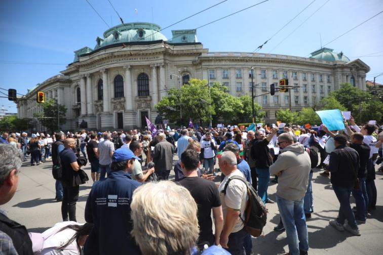 протест БНТ