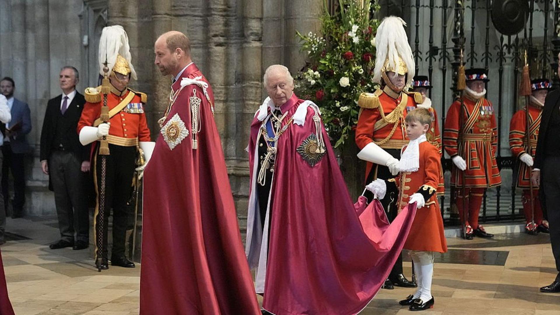 Крал Чарлз и принц Уилям направиха рядка съвместна поява по рано