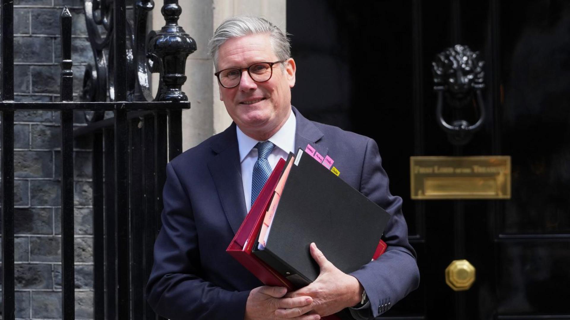 Британският премиер Киър Стармър обсъди войната в Украйна с лидери