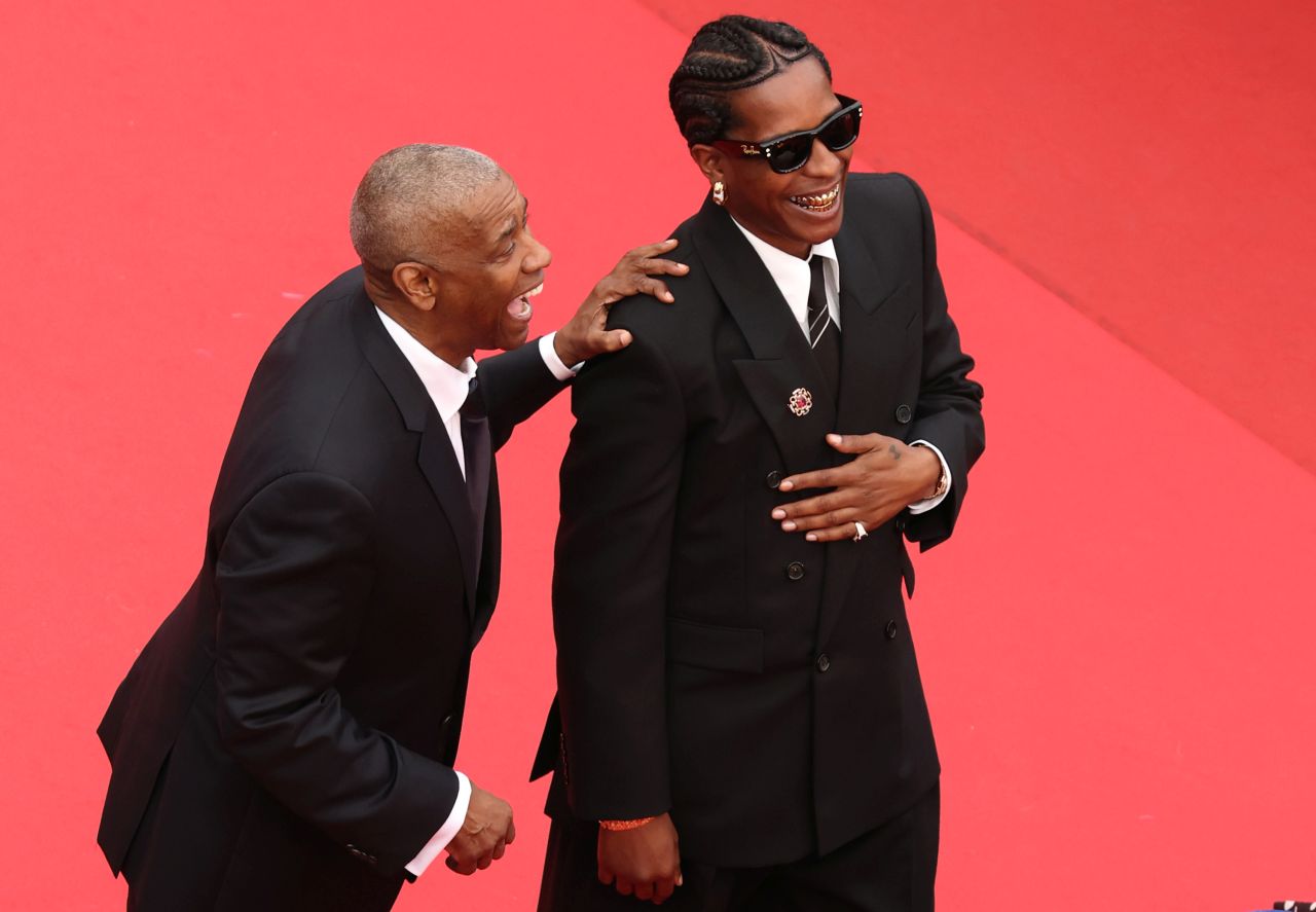 <p>Дензъл Уошингтън и ASAP Rocky</p>