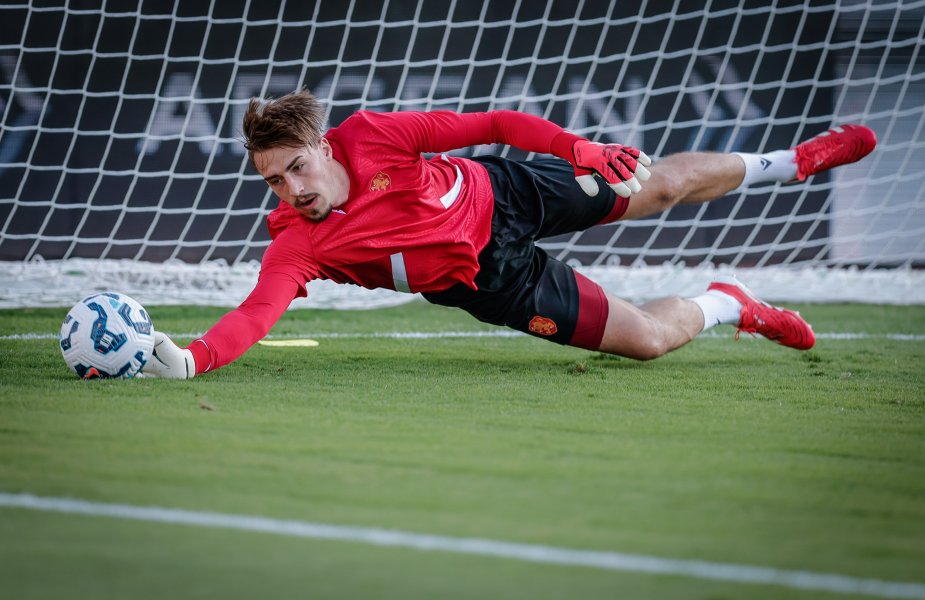 Тренировка на националния отбор по футбол1