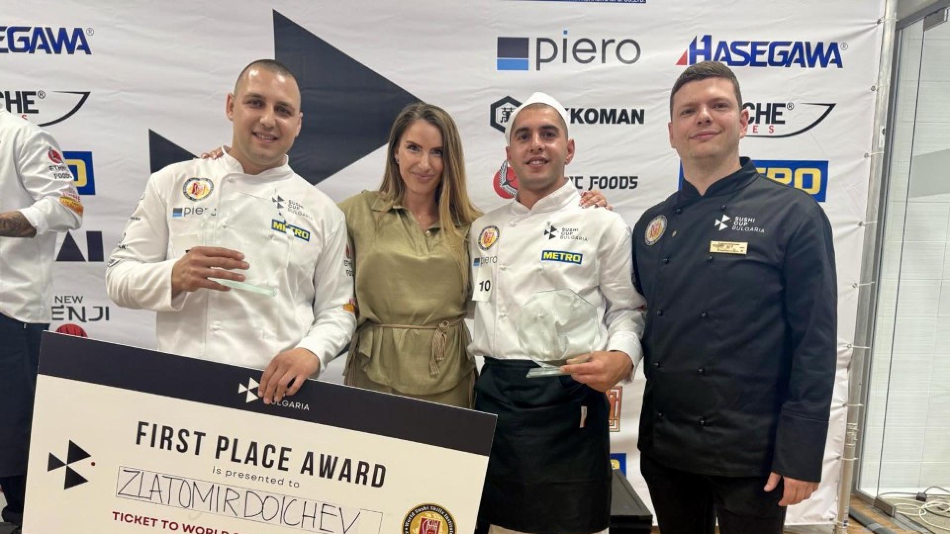 Златомир Бойчев главен суши майстор на ресторант Нарру Пловдив спечели първото