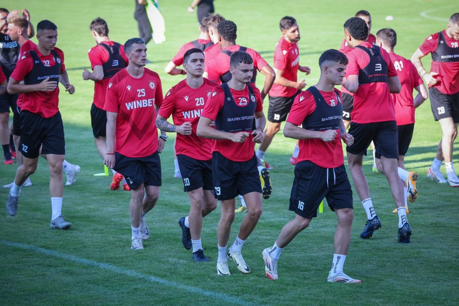 Тренировка на ЦСКА на базата в Панчарево1