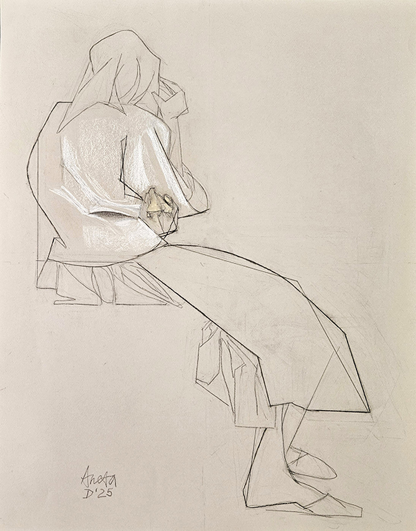 <p>Родена е в Румъния 1937г., а през 1963г. завършва живопис в Художествената академия в Букурещ при бележития живописец проф. Корнелиу Баба.</p>