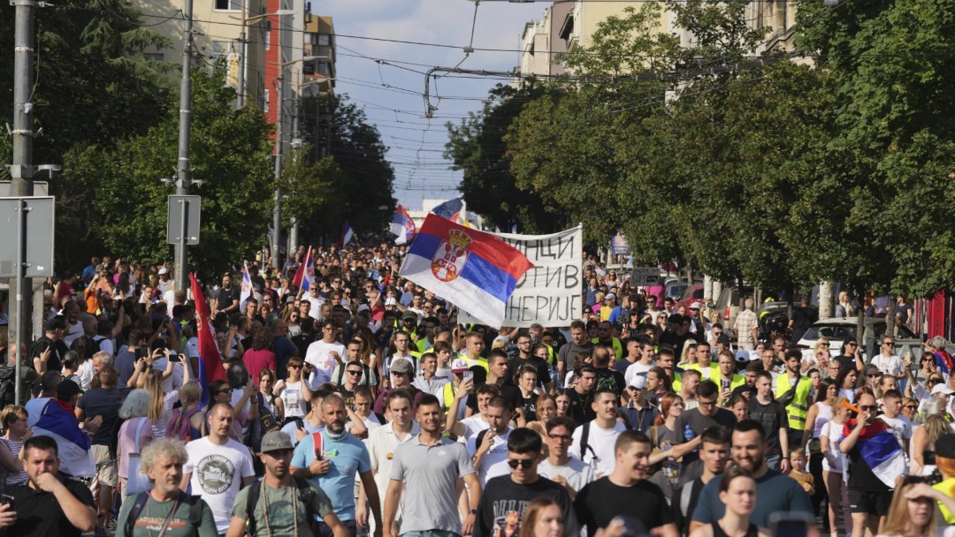 Сръбският президент Александър Вучич обвини студентите участвали в блокадата че