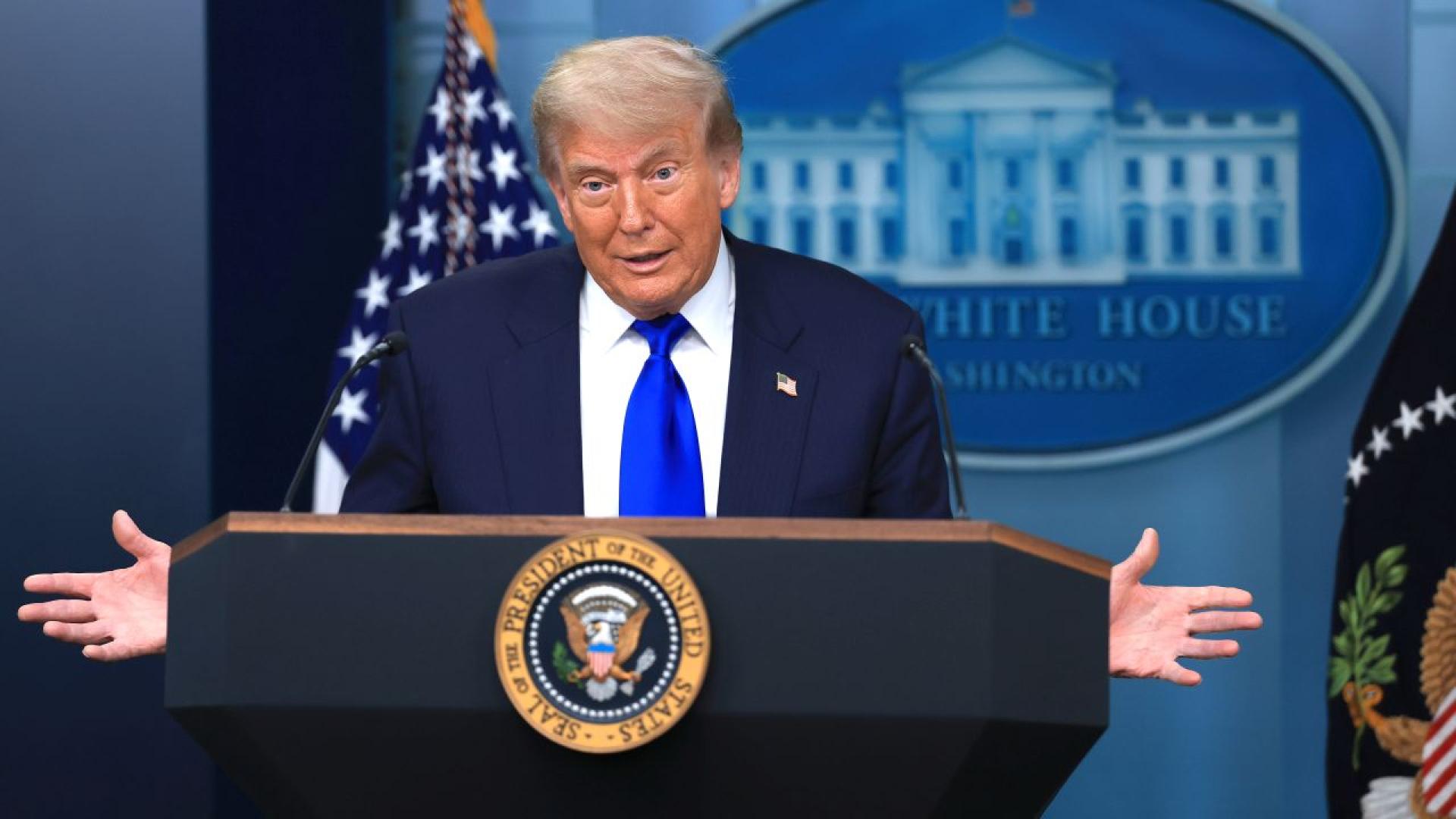 Доналд Тръмп е заявил на частно събиране на дарители миналата