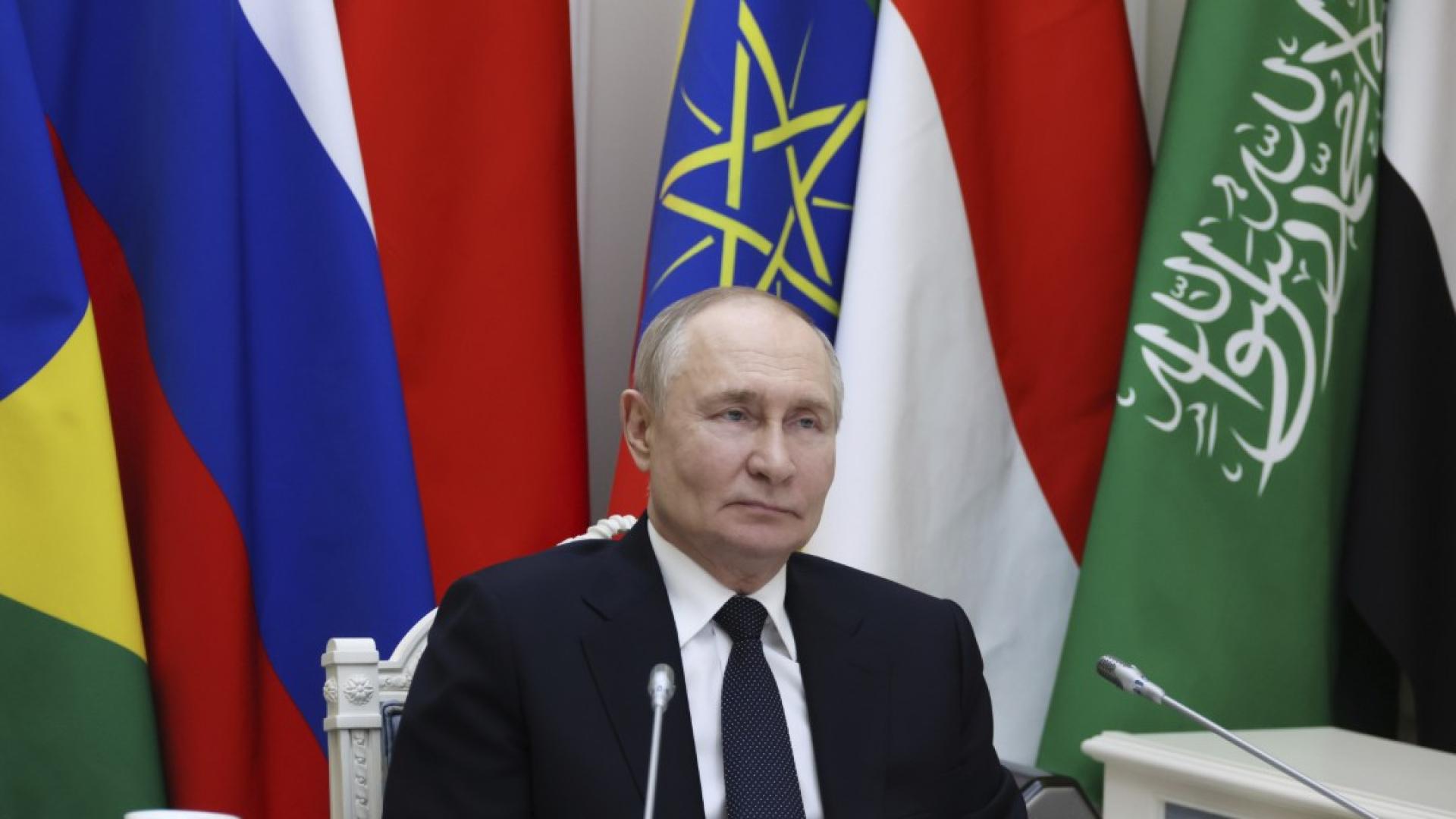 Руският президент Владимир Путин заяви на започналата днес среща на