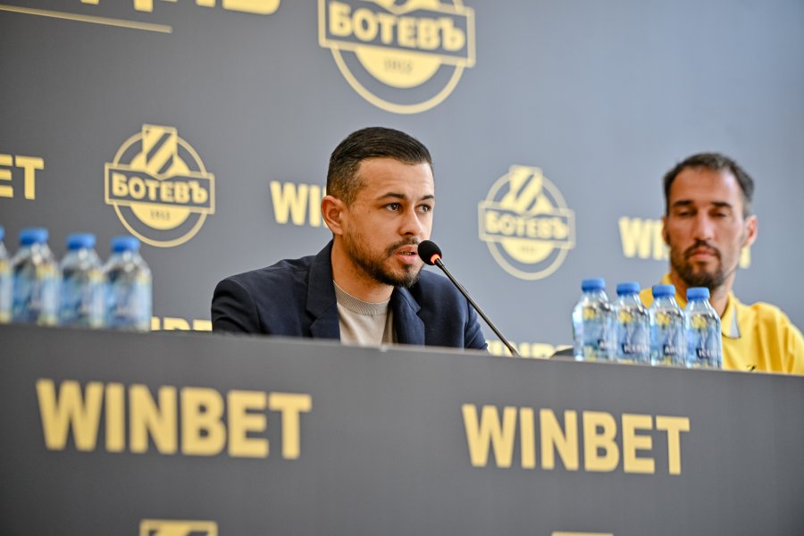 Съвместна пресконференция на Ботев Пловдив и WINBET1