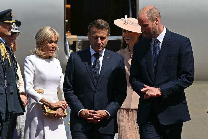 <p>Еманюел и Бриджит Макрон</p>