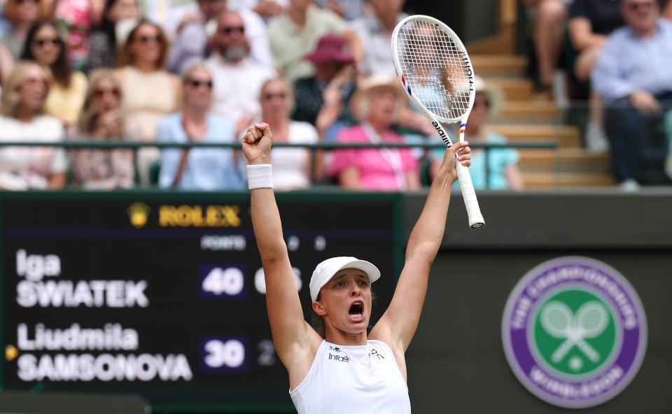 Ига Швьонтек Людмила Самсонова1