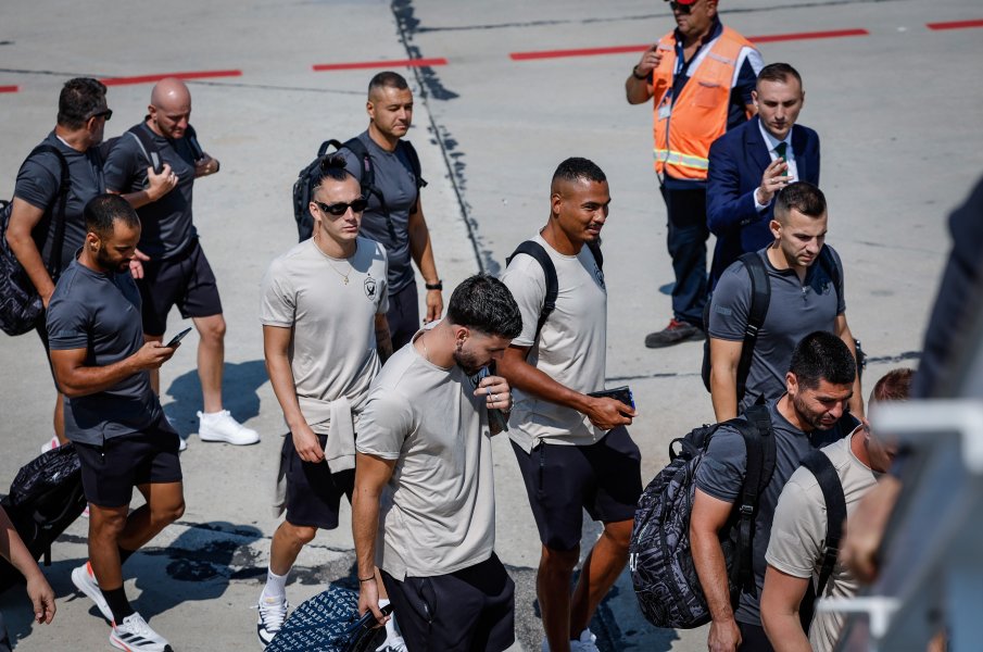 Заминаване на Лудогорец за Минск1