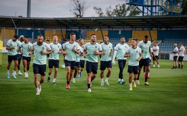 Лудогорец проведе последна тренировка в Унгария преди реванша с Динамо Минск (снимки)