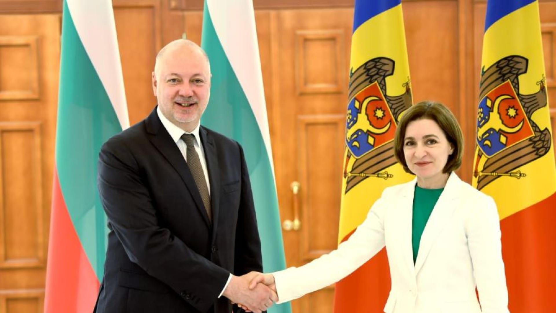 България твърдо подкрепя европейската интеграция на Молдова  Високо ценим политическата воля