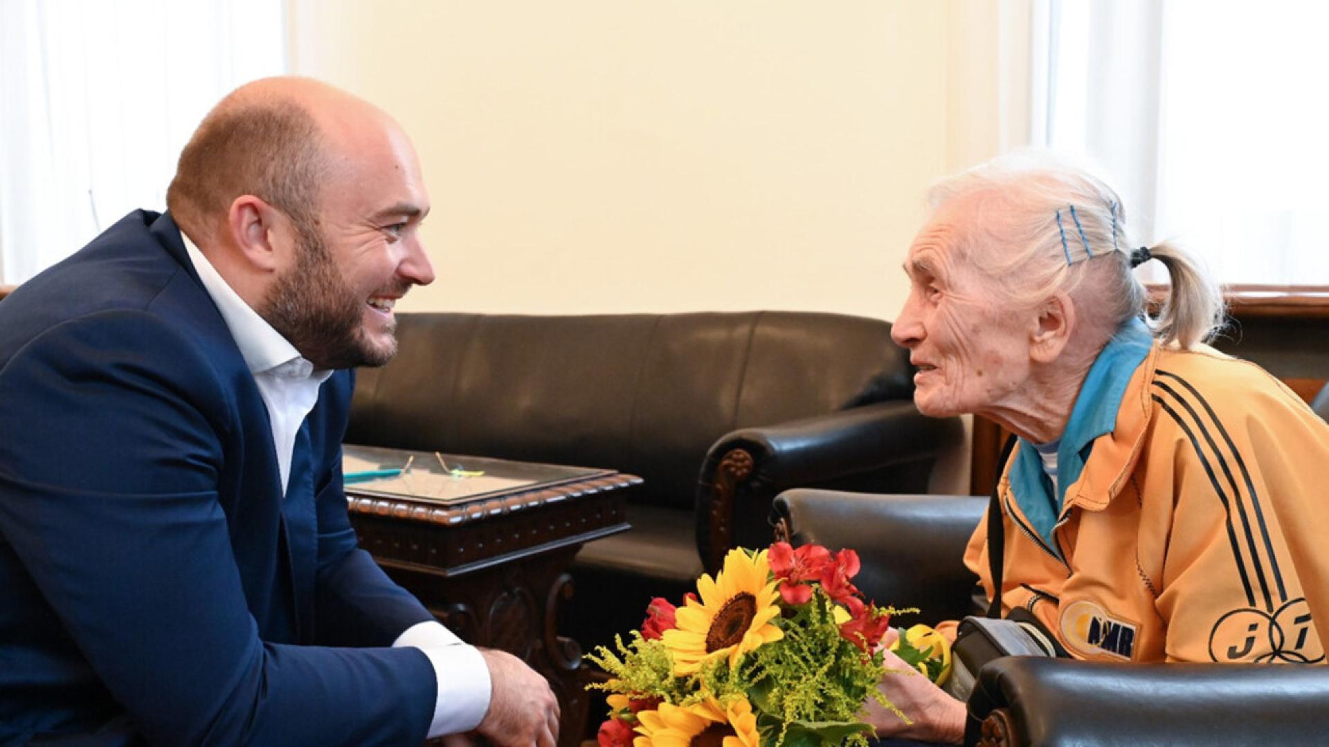 В присъствието на Янка Ушколова министърът на правосъдието Георги Георгиев