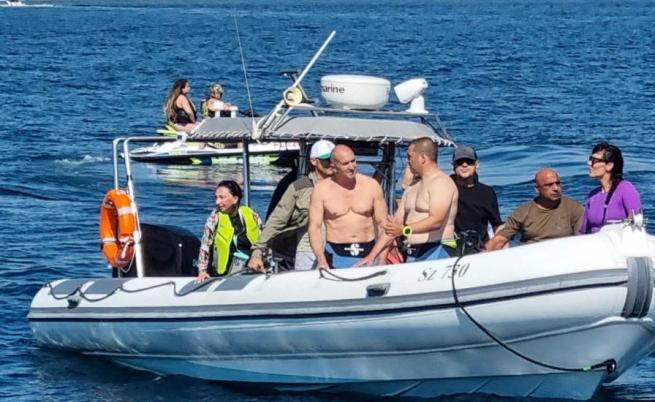Корабът „Чавдар“ потъна край брега на Созопол, президентът Радев го изпрати лично