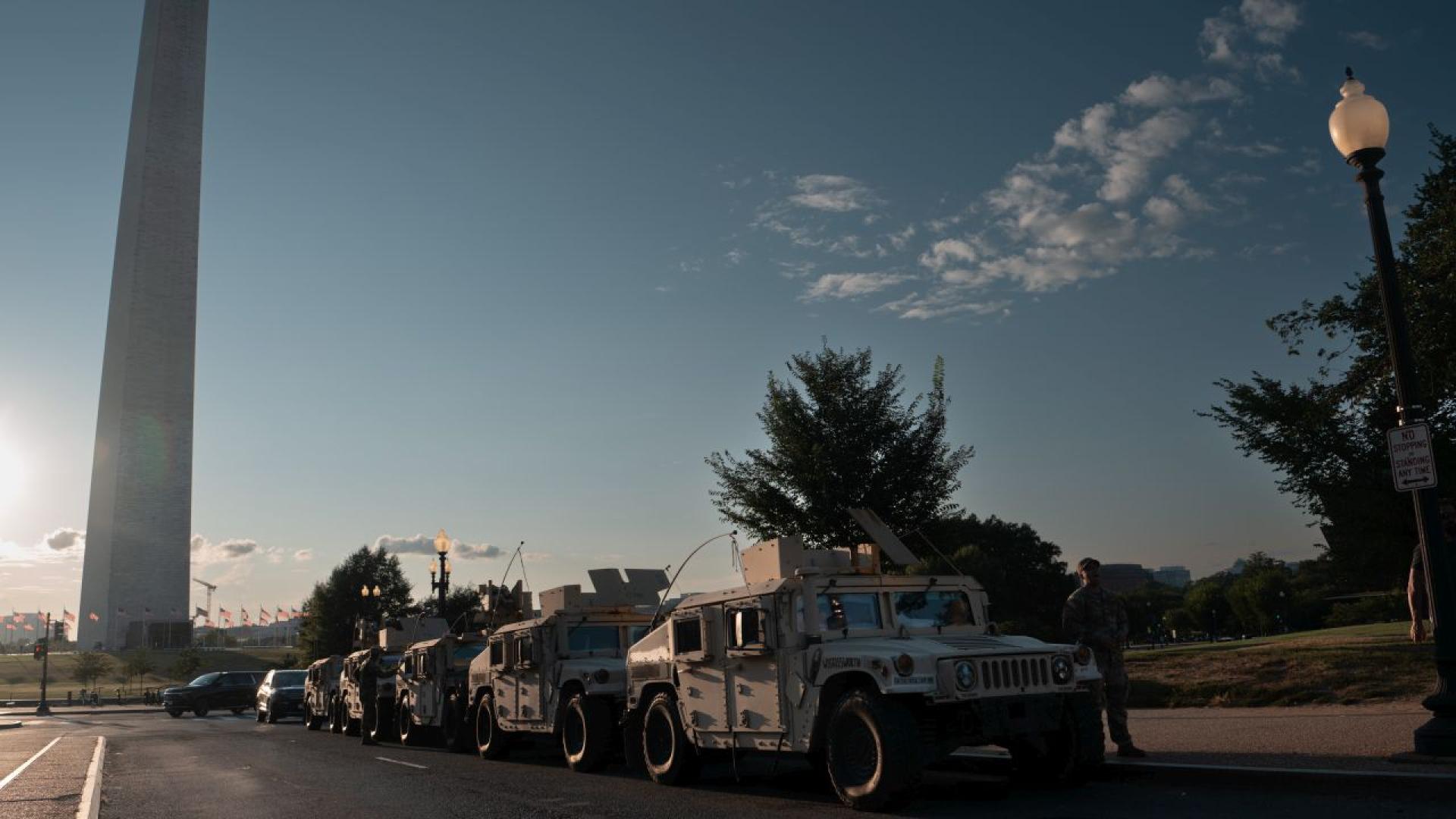 Войски от Националната гвардия на САЩ започнаха да се появяват
