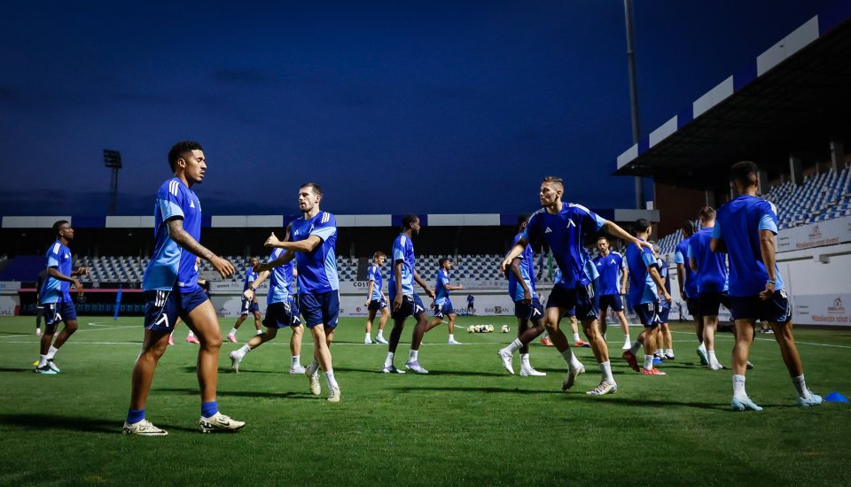 Тренировка на Левски1