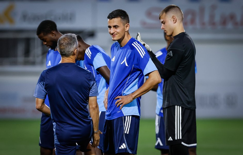 Тренировка на Левски1