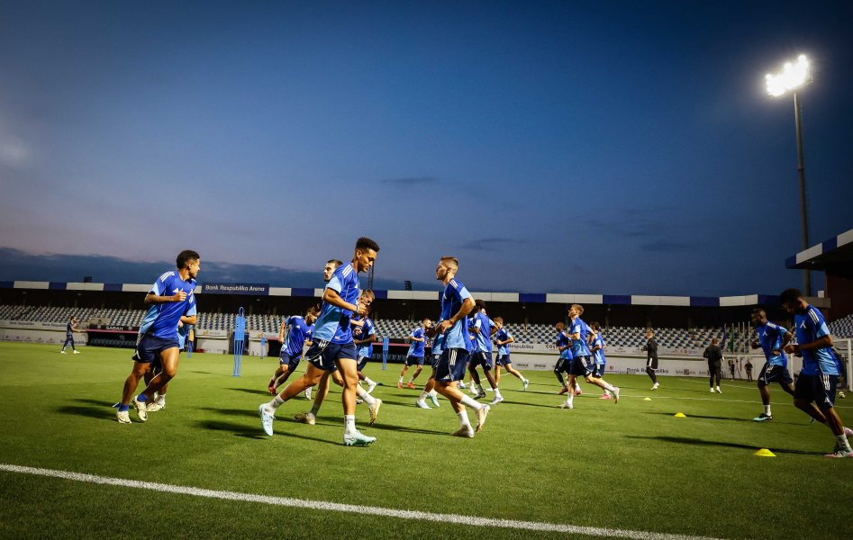 Тренировка на Левски1