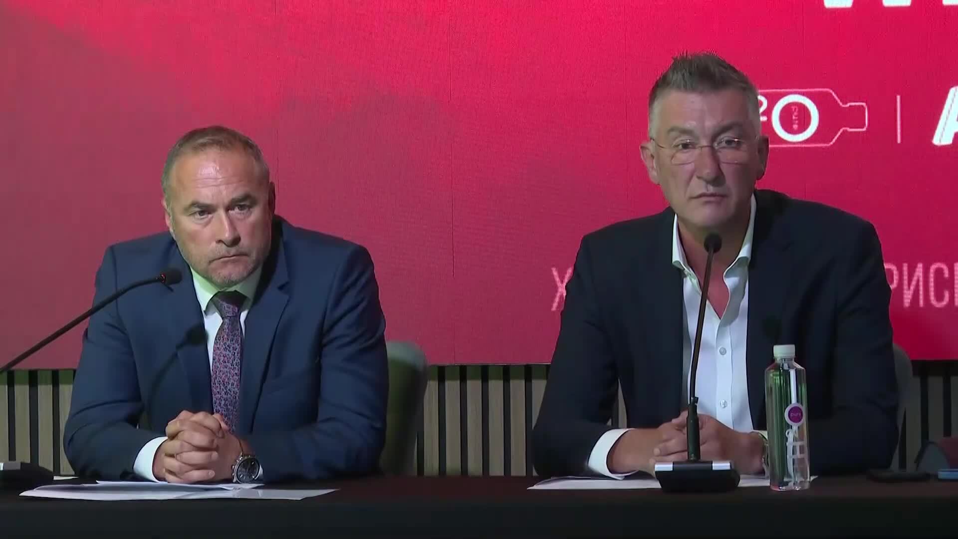 Цялата пресконференция на Бойко Величков и Радослав Златков