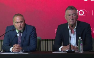 Цялата пресконференция на Бойко Величков и Радослав Златков