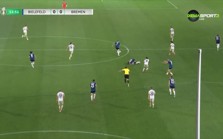 Арминия Билефелд - Вердер Бремен 1:0 /репортаж/