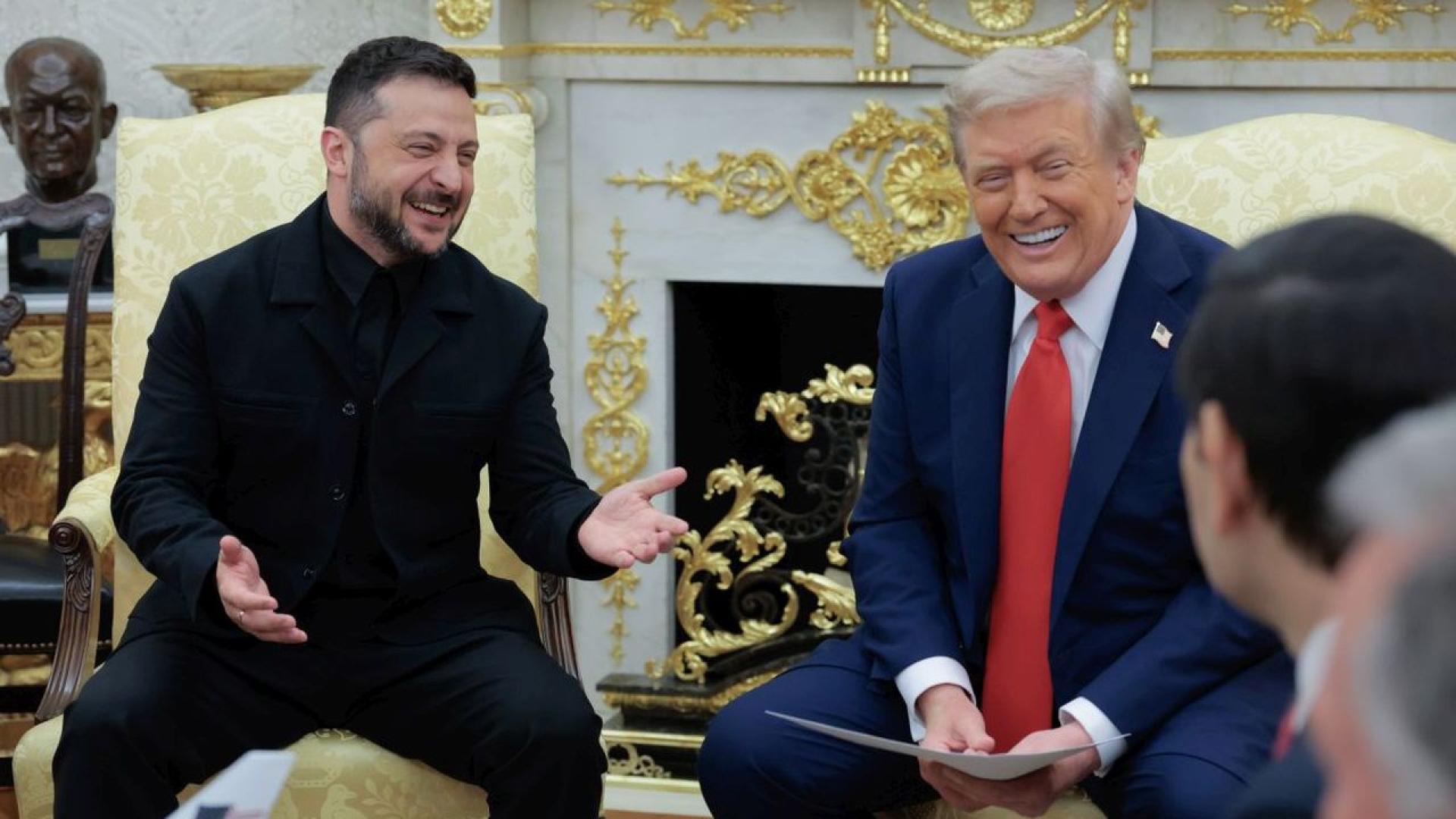 Украинският президент Володимир Зеленски предаде на американския президент Доналд Тръмп