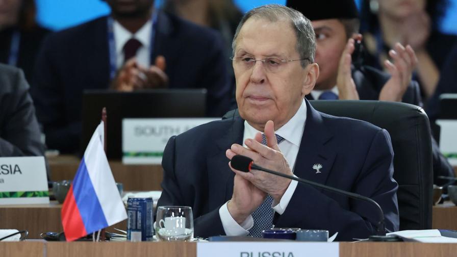 Външният министър на Русия Сергей Лавров