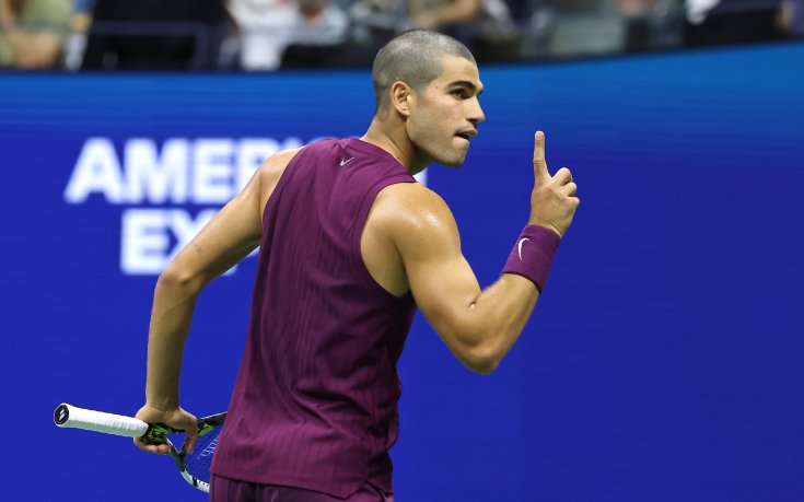 Карлос Алкарас е без проблеми в третия кръг в US Open, Джокович също продължава