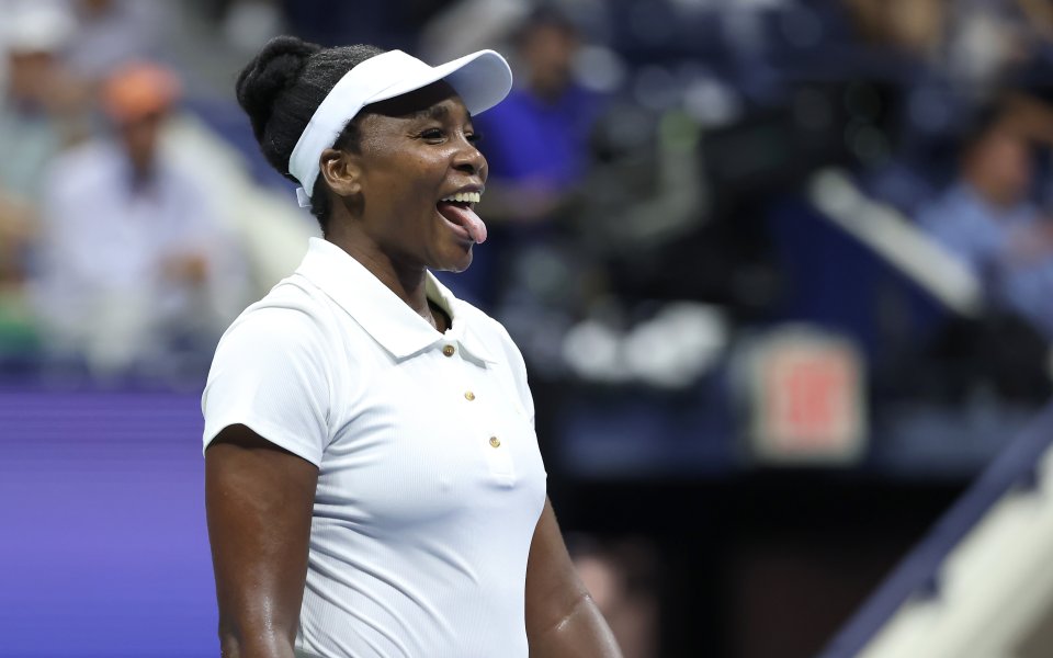 Винъс Уилямс се бори, но имаше сили само за сет на US Open