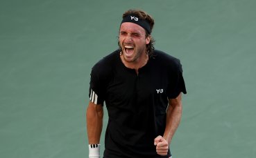 Циципас щастлив след успешния старт на  US Open
