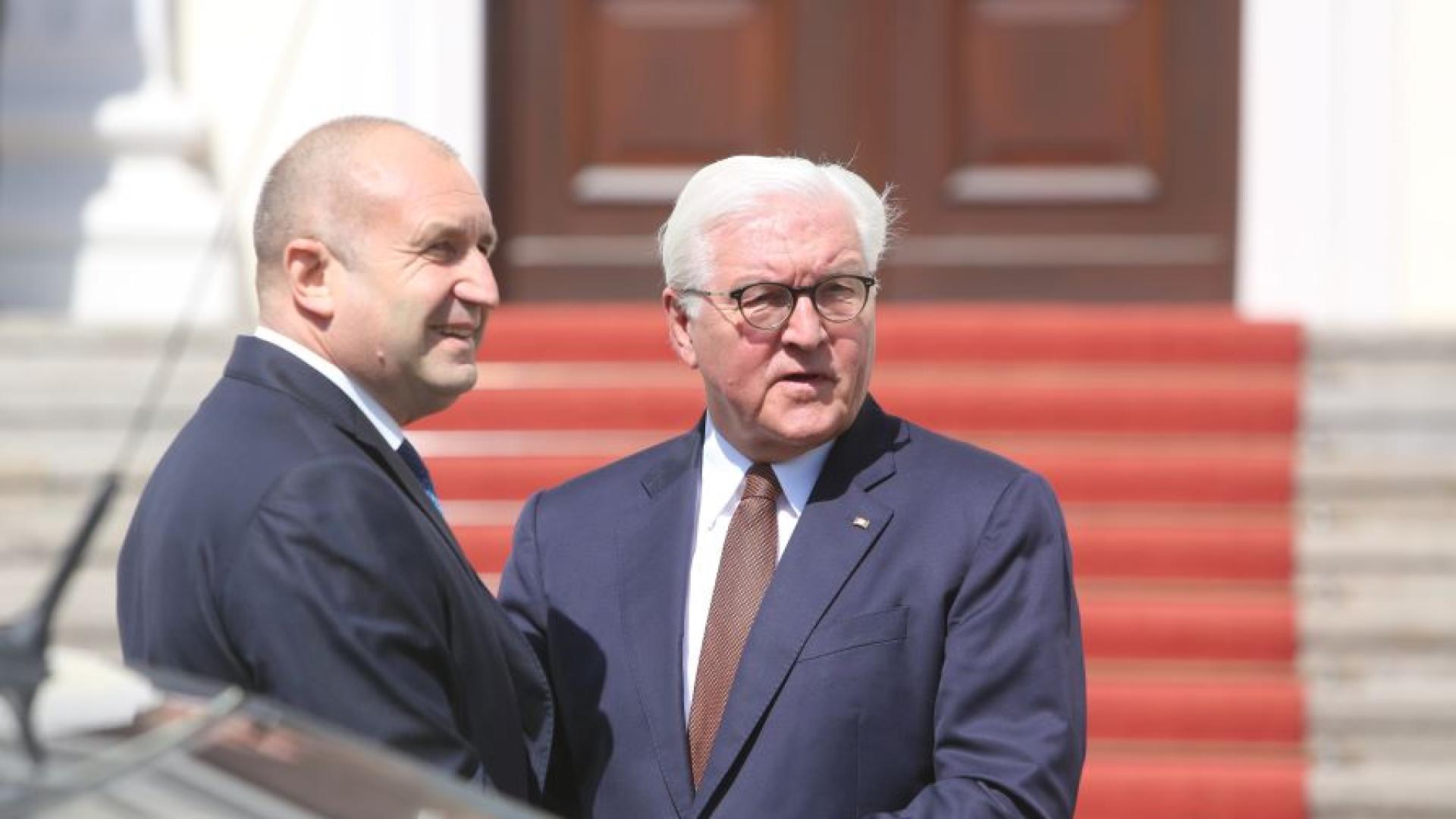 Президентът Румен Радев ще се срещне в четвъртък с германския