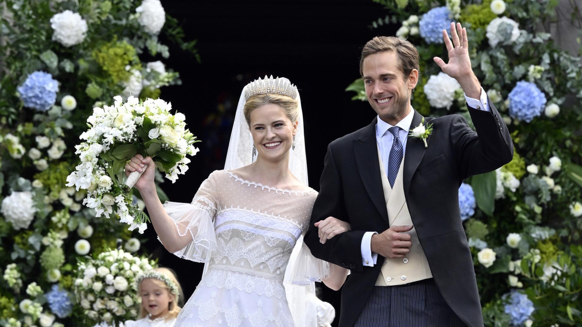 Принцеса Мари Каролин от Лихтенщайн се омъжи за венецуелския инвестиционен