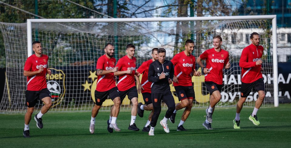 Тренировка на националния отбор на България1