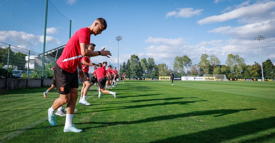 Тренировка на националния отбор на България1