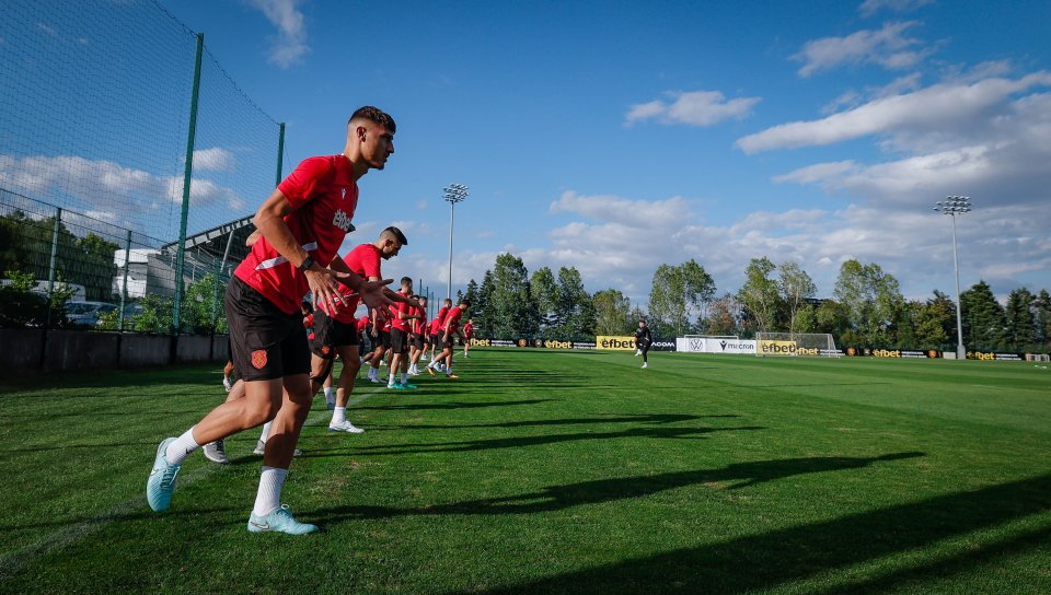 Тренировка на националния отбор на България1