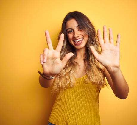 Много хора по света се учат да броят с пръсти