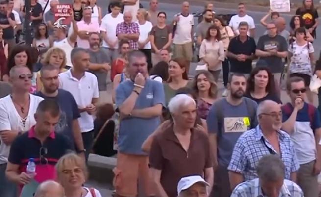 Протест в подкрепа на Благомир Коцев във Варна